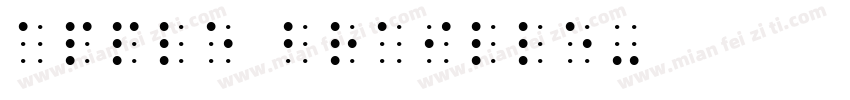 Apple Braille字体转换